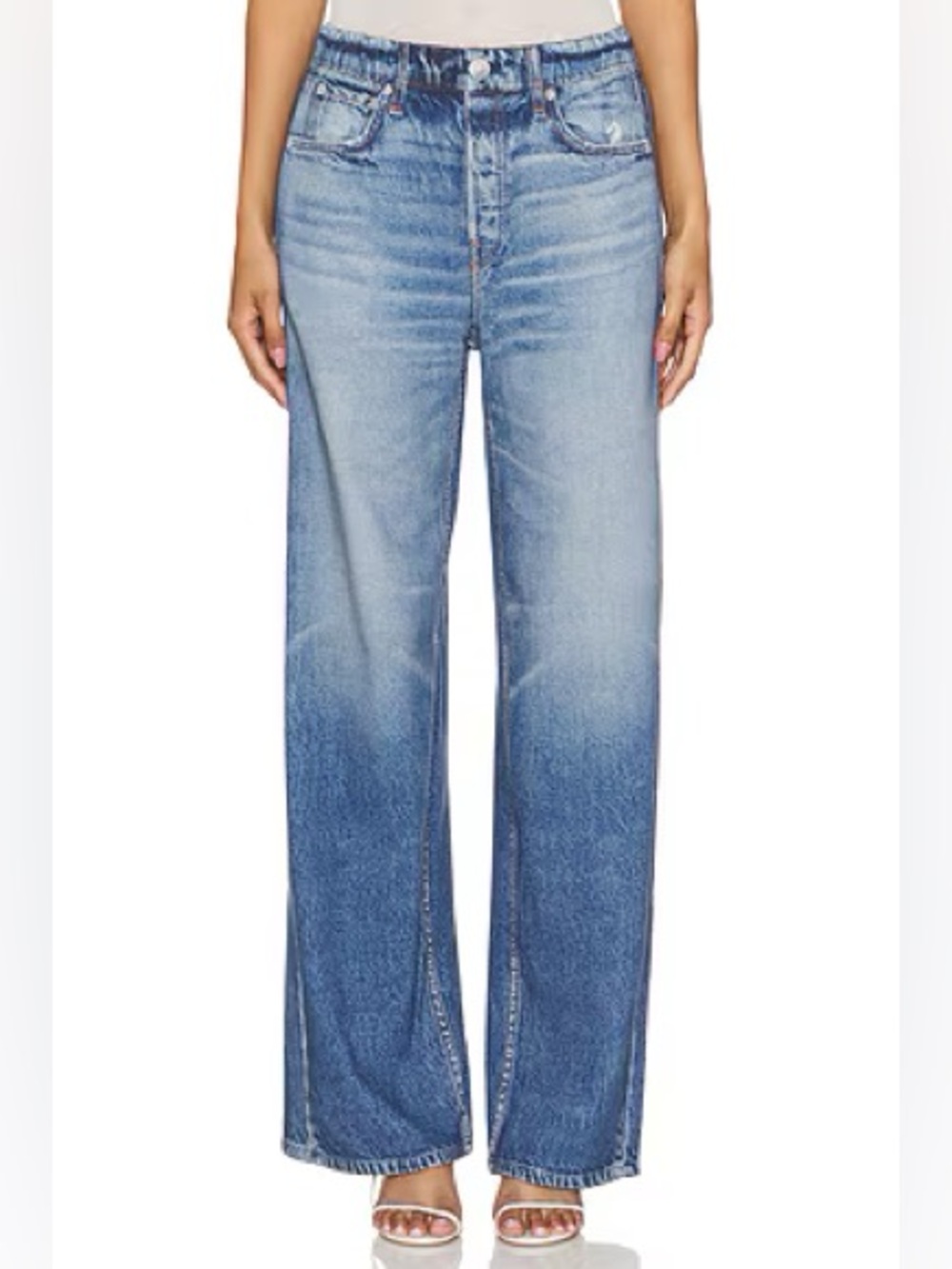 Rag & Bone Miramar Wide Leg Sweatpants in Noosa L